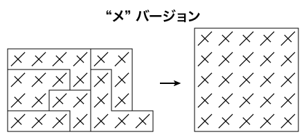 二十五の瞳“メ”バージョン