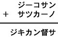 ジーコサン＋サツカーノ＝ジキカン督サ