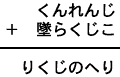 くんれんじ+墜らくじこ=りくじのへり