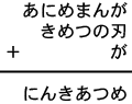 あにめまんが＋きめつの刃＋が＝にんきあつめ